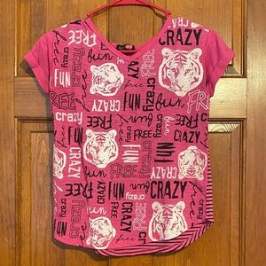 Ransom Girl Pink Graphic Tee (Girl)